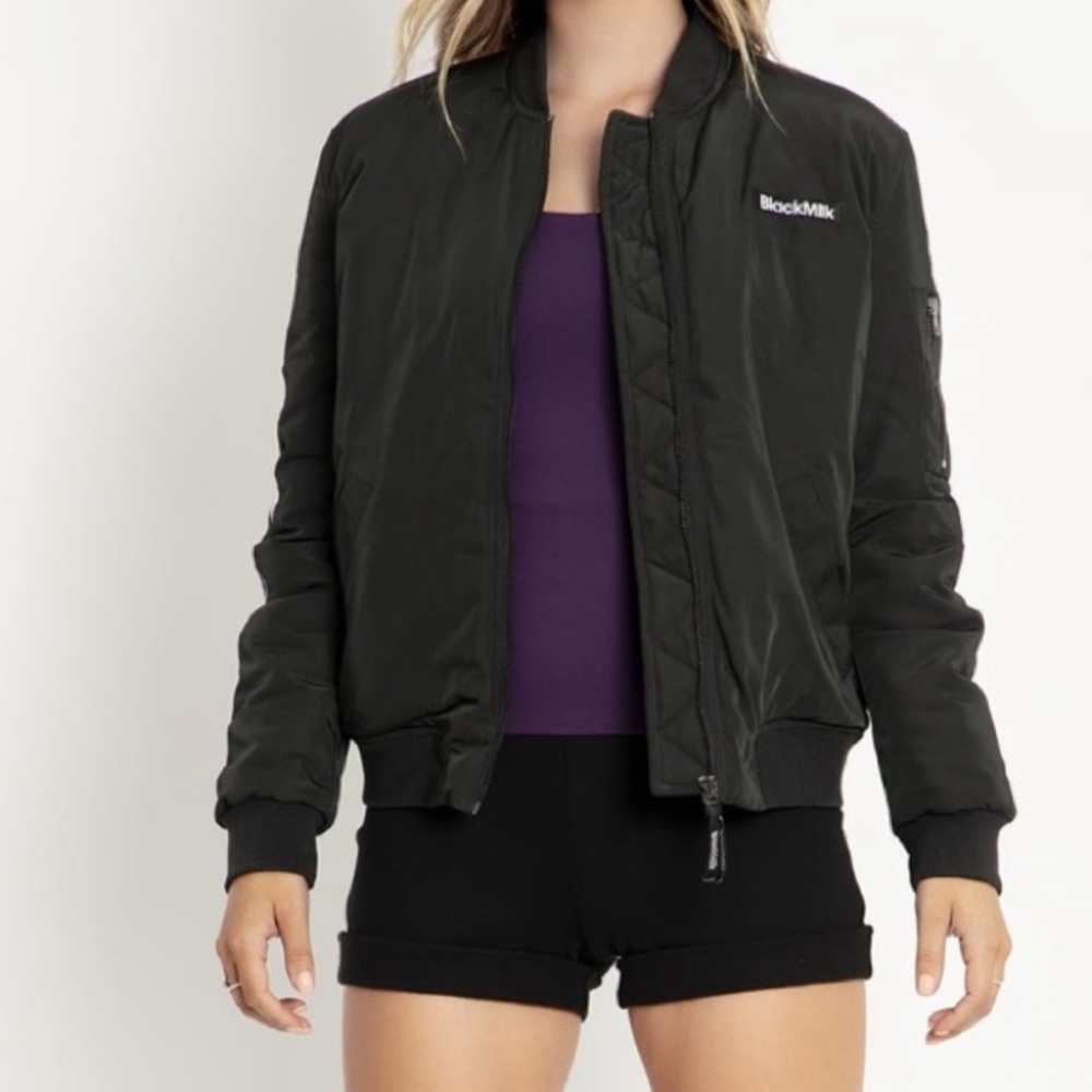 BlackMilk Heart Of A Sharkie Bomber Jacket